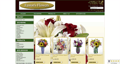 Desktop Screenshot of eastonsflowers.com